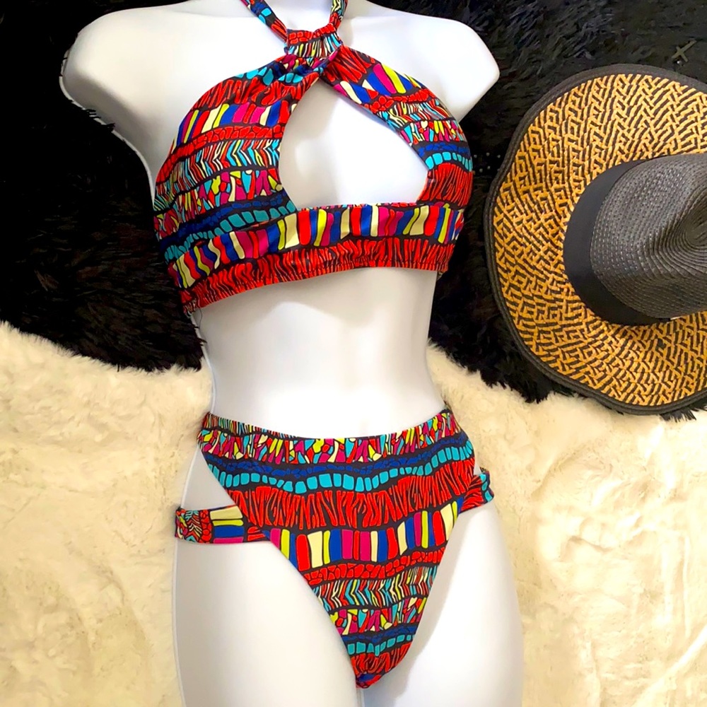 African color bikini